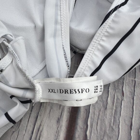 Women's Two Piece Bikini Swimsuit High Waisted Bottom Size 12(2XL) - Picture 9 of 12